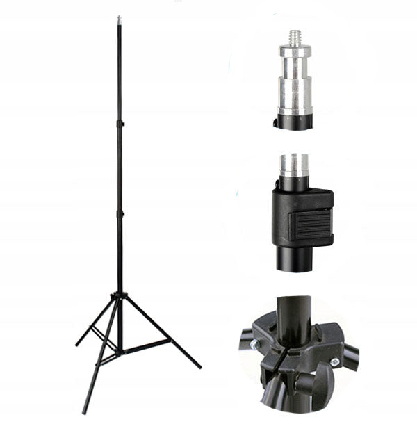 PROFESSIONAL LIGHT STAND ST-803 803 75- 230cm D 16mm THREAD 1/4"