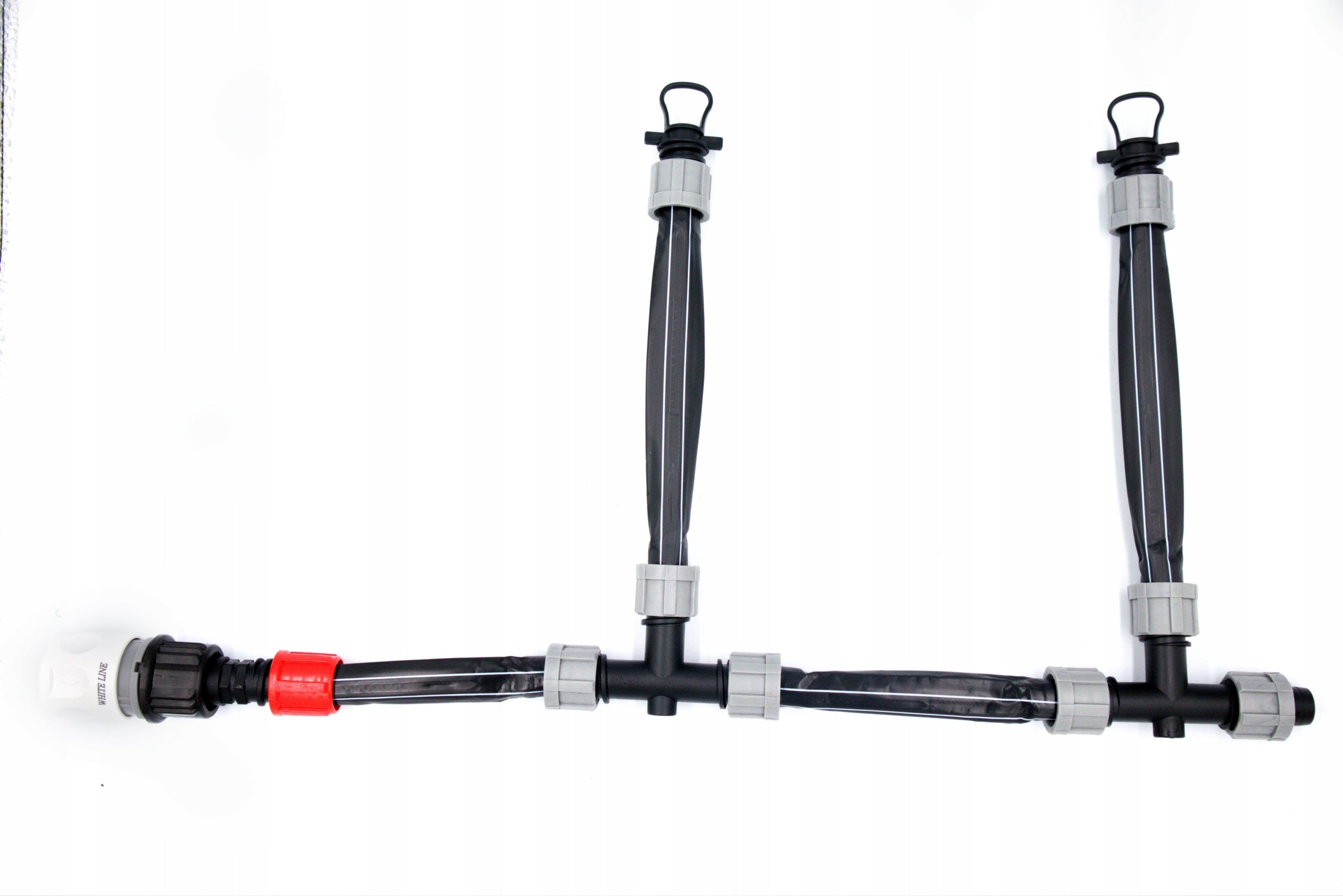 PROFESSIONAL LINE T-TAPE DRIP TAPE 10cm 500 mb + CONNECTORS Brand Idino