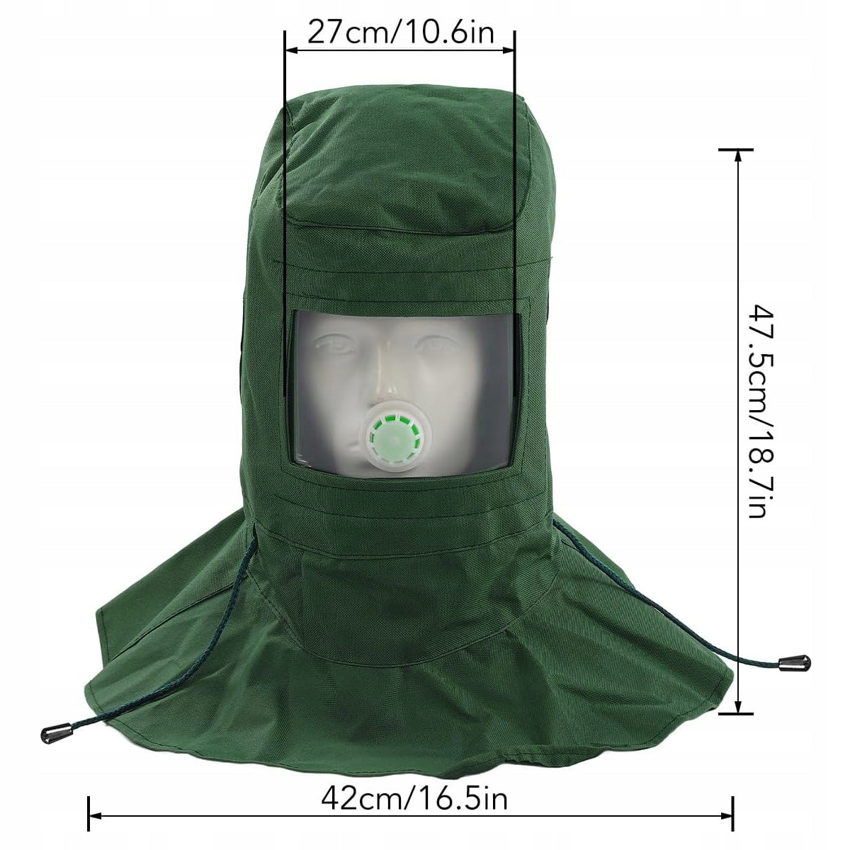 PROFESSIONAL MASK FOR SANDBLASTING Packaging status original