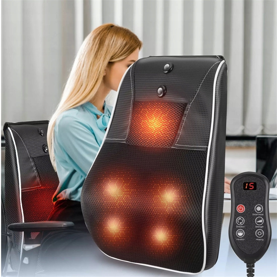 PROFESSIONAL MASSAGER WITH HEATING FUNCTION AND REMOTE CONTROL FOR SOFA BED Medical device no