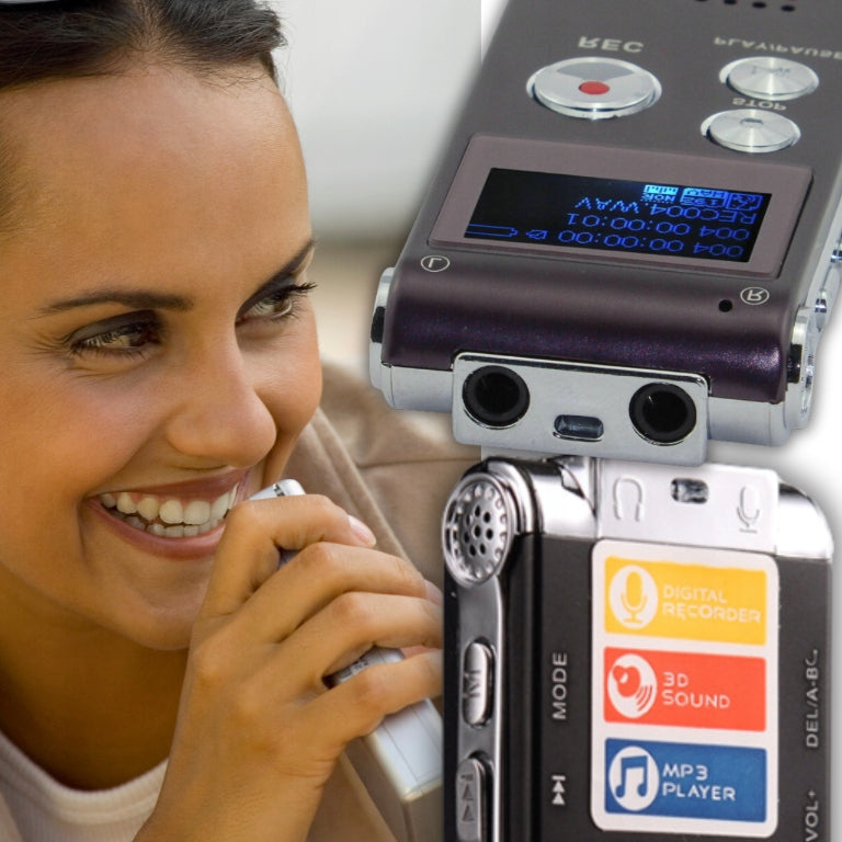 PROFESSIONAL MINI VOICE RECORDER 8GB SOUND DETECTION SIMPLE OPERATION PL MENU Manufacturer code N28