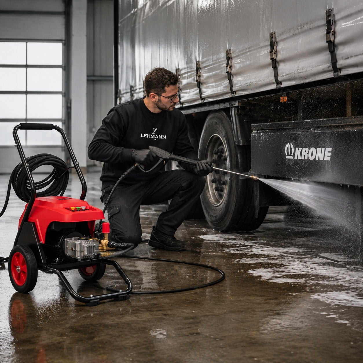 PROFESSIONAL PRESSURE WASHER 2800W INDUCTION BRASS SELF-SUCTION HEAD Maximum power 2800 W