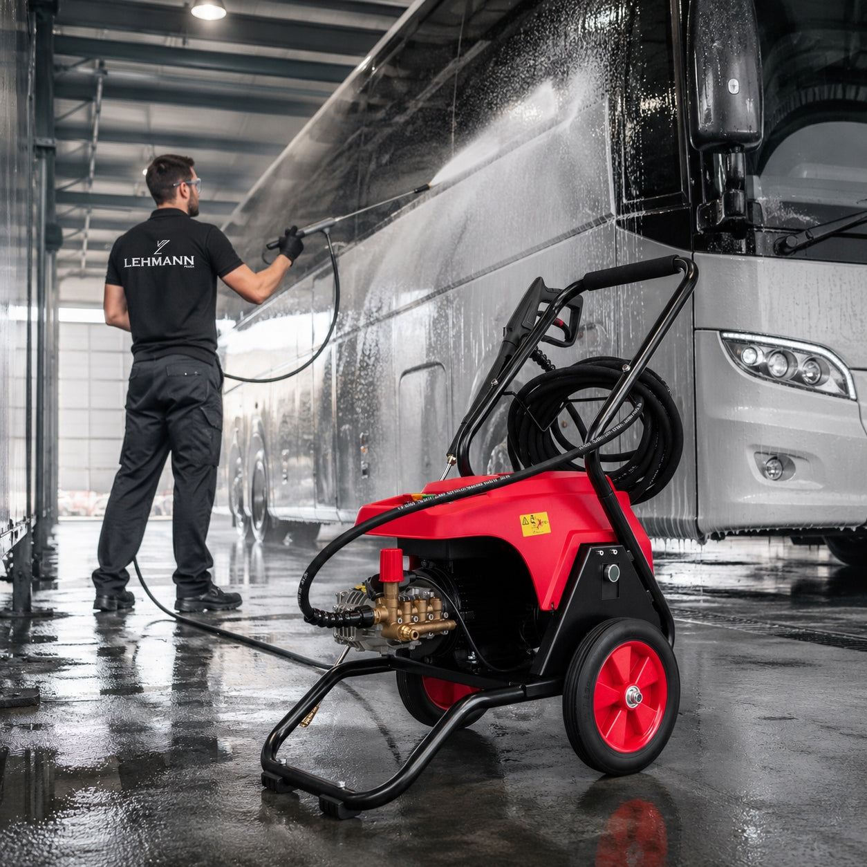 PROFESSIONAL PRESSURE WASHER 2800W INDUCTION BRASS SELF-SUCTION HEAD Model MYJKA CIŚNIENIOWA MOSIĘŻNA POMPA SILNIK INDUKCYJNY
