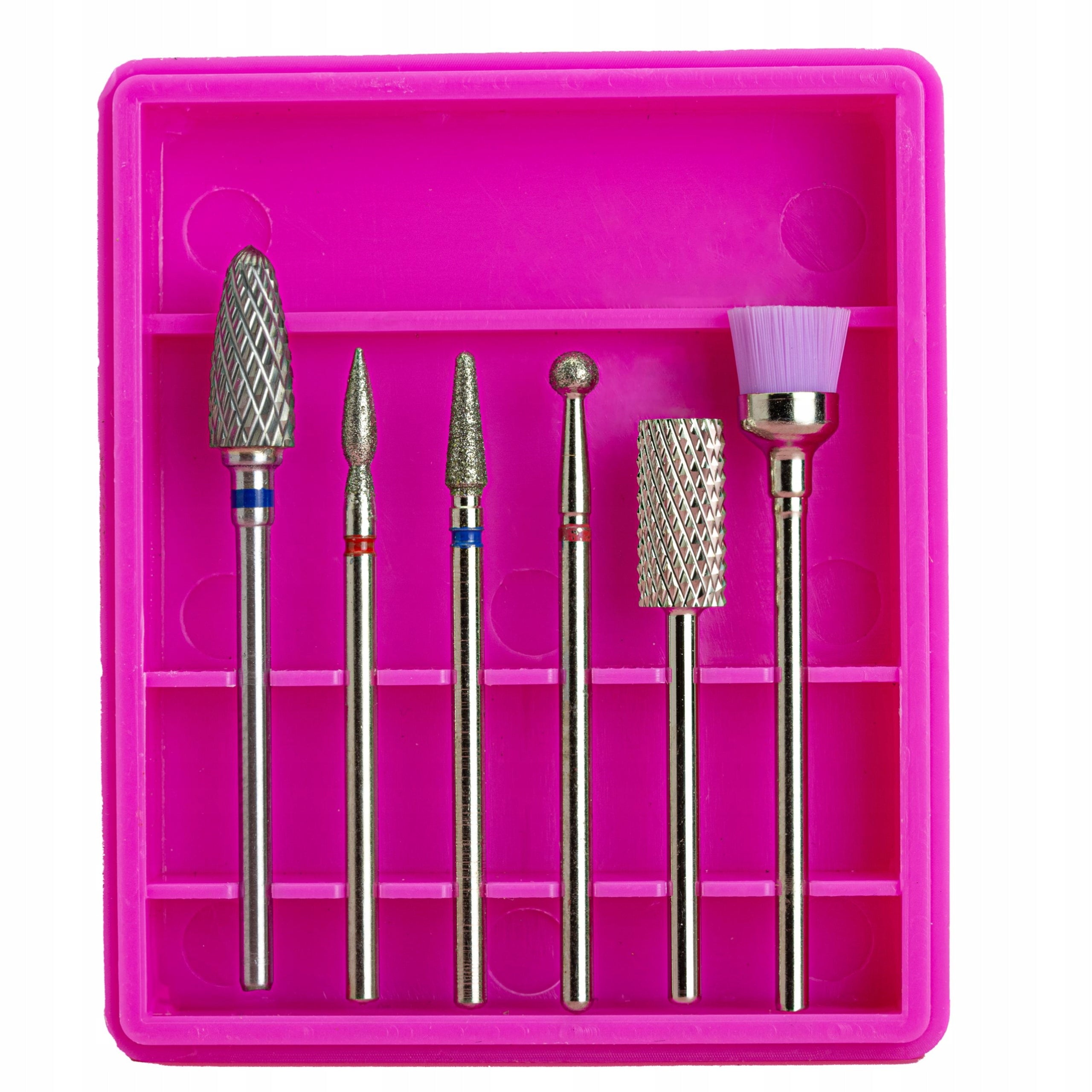 PROFESSIONAL SET OF NAIL CUTTERS FOR MILLING MACHINE + BRUSH