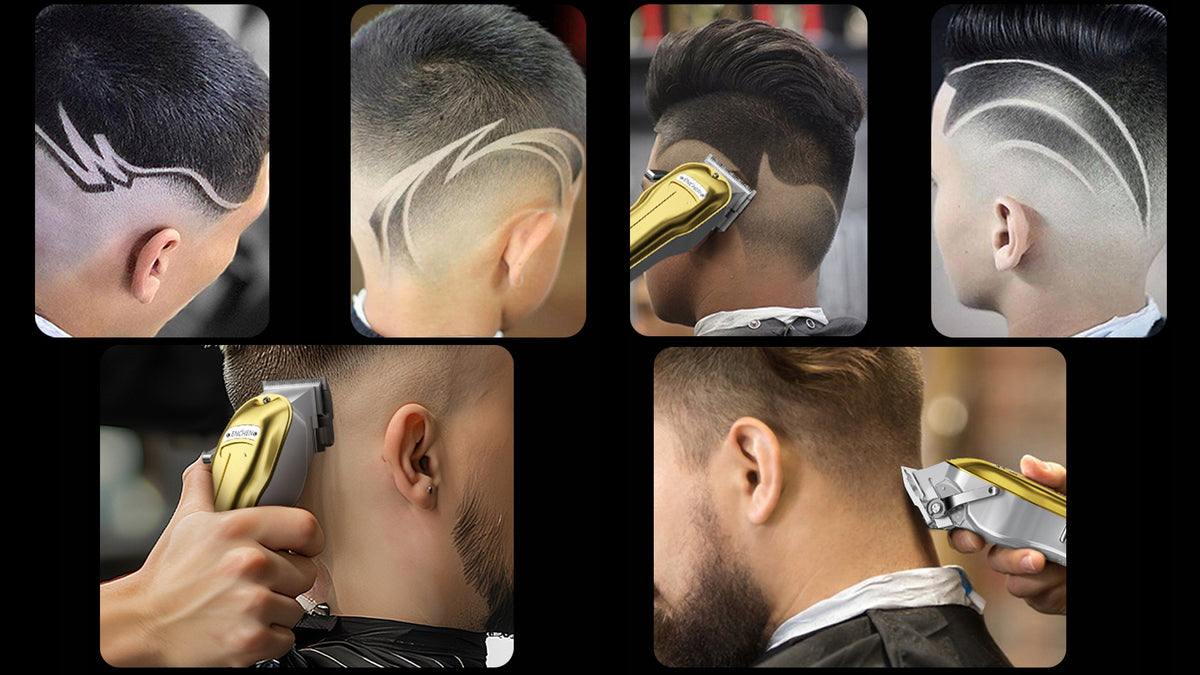 PROFESSIONAL TRIMMER Hair Clipper Patterns Enchen Boost 3 Wireless operating time 180 min