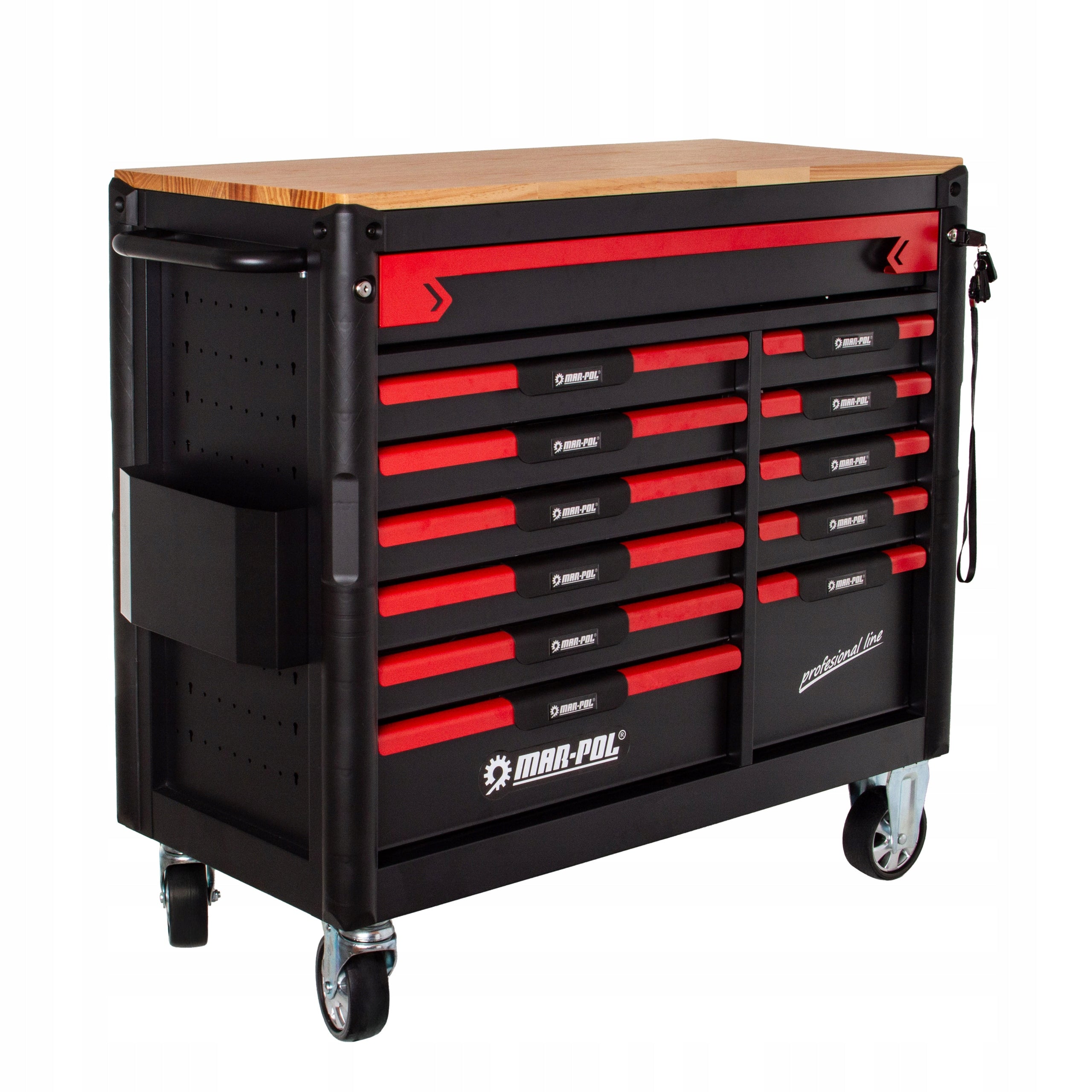 PROFESSIONAL WORKSHOP CABINET SERVICE TOOL Trolley 12 Drawers XXL Manufacturer code M66594