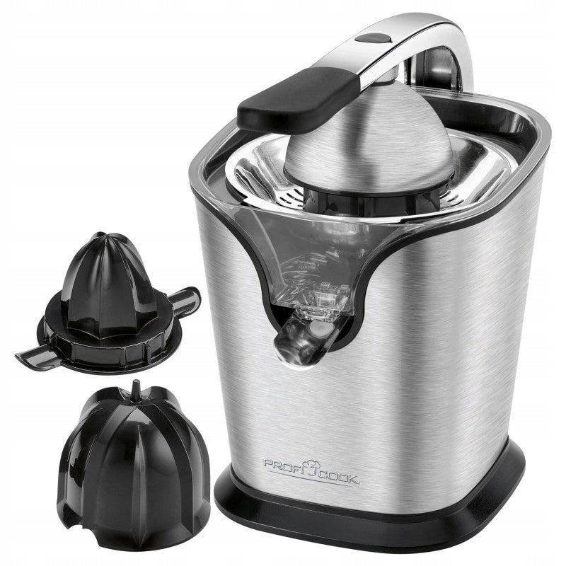 PROFICOOK CITRUS FRUIT JUICER VEGETABLE JUICER 2 CONES Power rating 160 W