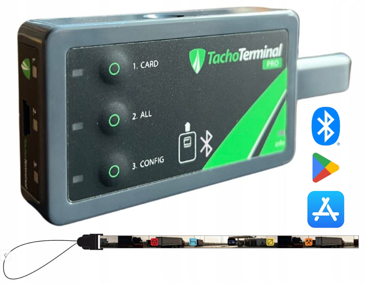PROGRAM | TACHOSPEED (6M) | TachoTerminal Pro 3 | Splitter | APP + BT | EAN (GTIN) 5907177735603