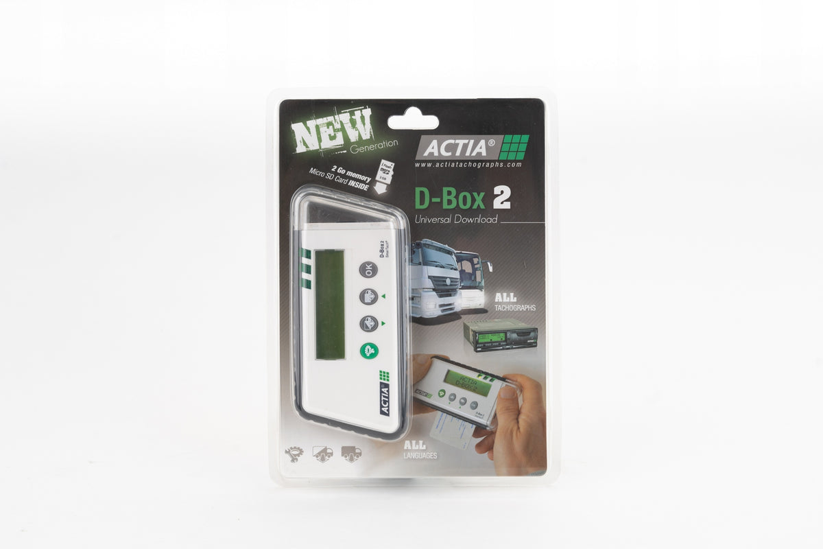 PROGRAM | Tacho Paper | ACTIA D-BOX 2 | New Tacho | 4.0 | 4.1 | G2V2 Brand no brand