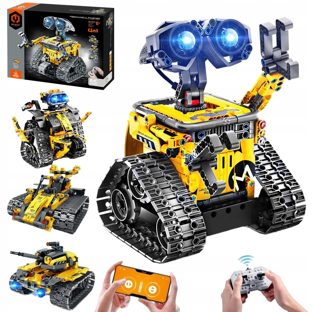 PROGRAMMABLE ROBOT 672PCS + APP & PILOT - LARGE EDUCATIONAL KIT
