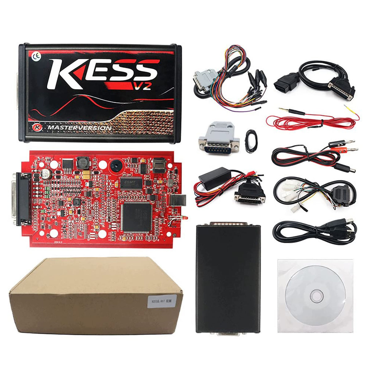 PROGRAMMER INTERFACE ECU V5.017 RED V2.80 PROTOCOL OBD2 BOOT SET Manufacturer code PROGRAMATOR INTERFEJS