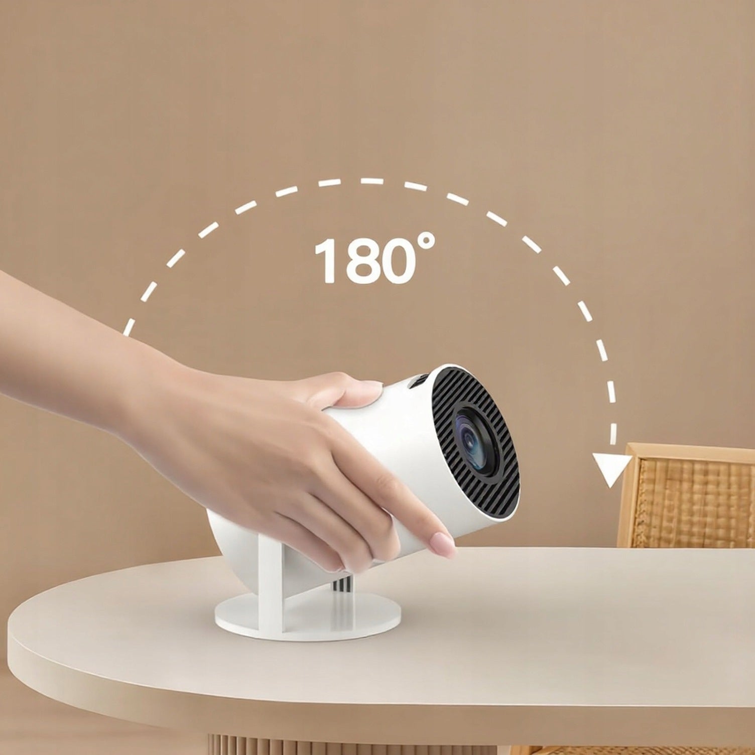 PROJECTOR ANDROID 13 TV 4K WIFI FULL HD PORTABLE SMART SPEAKER Manufacturer code SKY01 4K
