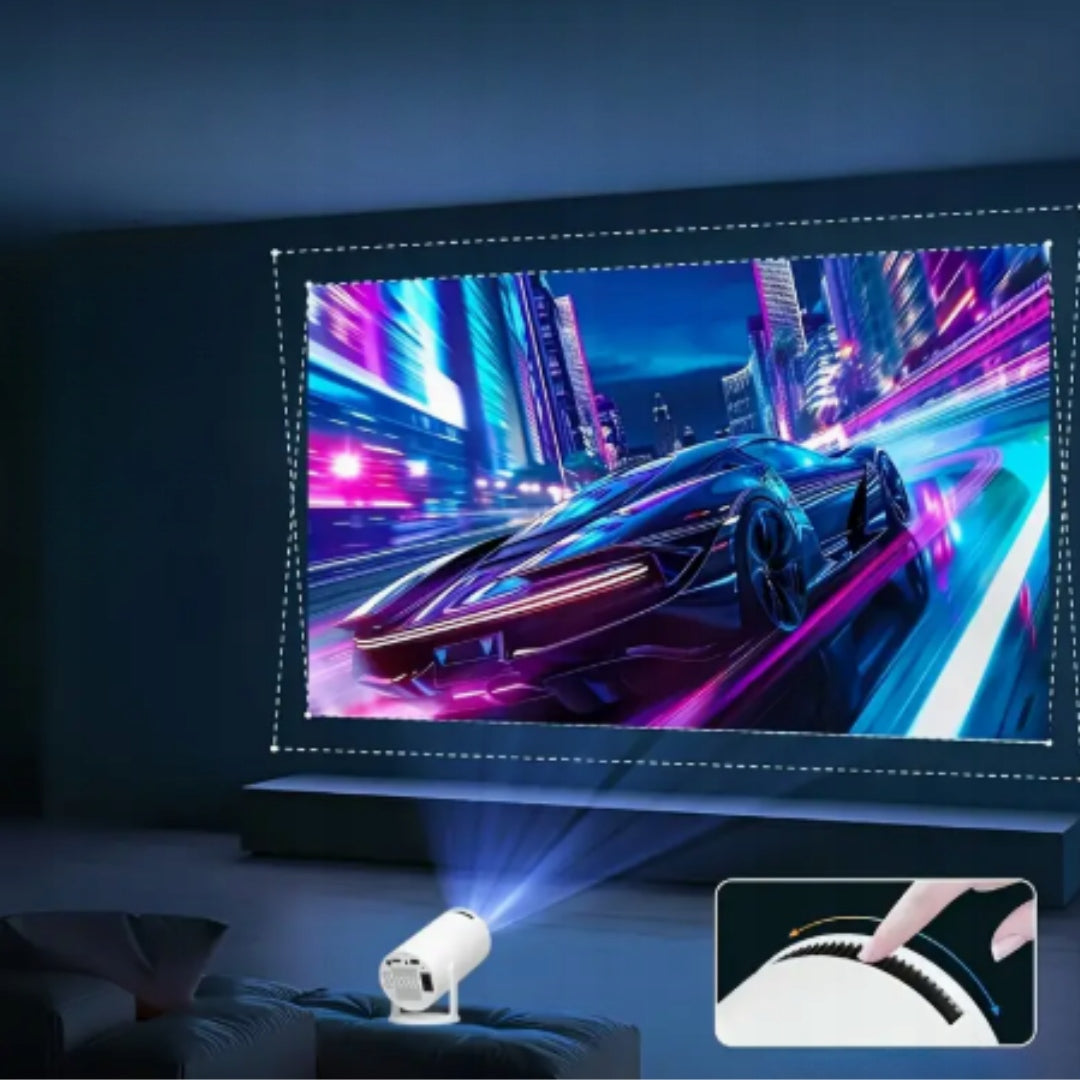 PROJECTOR ANDROID WIFI TV 4K PROJECTOR PORTABLE SMART ROTATING SPEAKER Manufacturer code 6977755400949