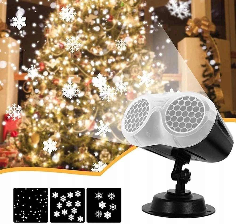 PROJECTOR CHRISTMAS LED LASER SPOTLIGHT PROJECTOR SNOW PATTERNS Manufacturer code HOGIK02653