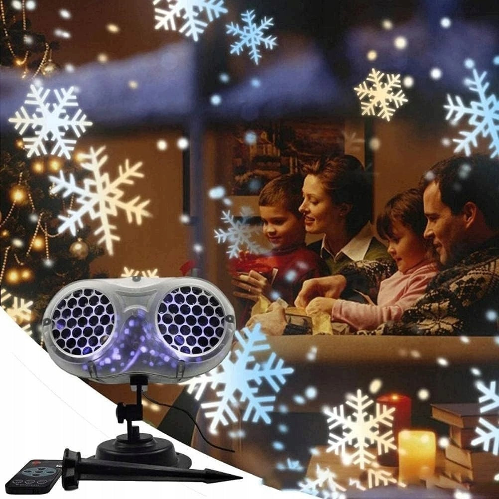 PROJECTOR CHRISTMAS LED LASER SPOTLIGHT PROJECTOR SNOW PATTERNS Packaging status original