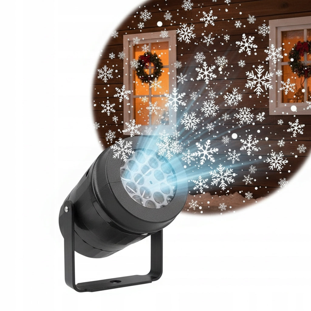 PROJECTOR CHRISTMAS SNOWFLAKES SNOW LED WATERPROOF