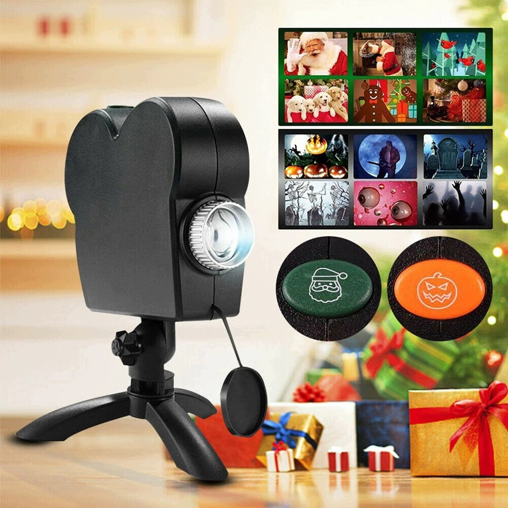 PROJECTOR LED DECORATIVE LASER PROJECTOR FOR HALLOWEEN AND CHRISTMAS Manufacturer code 645749203741