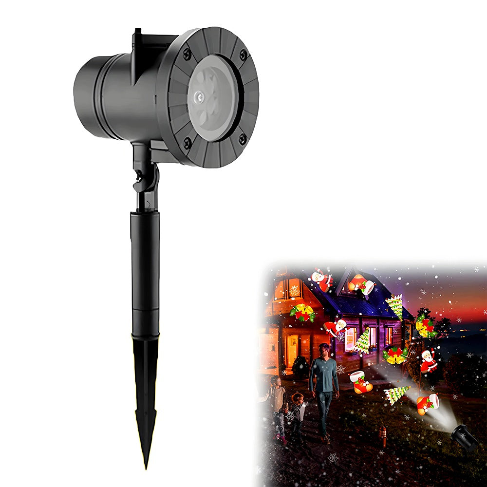 PROJECTOR LED LASER PROJECTOR FOR HOME WALL HOLY GIFT 12 SLIDES