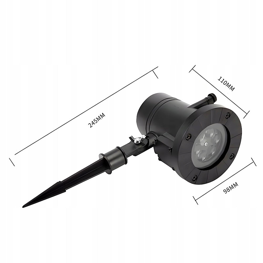 PROJECTOR LED LASER PROJECTOR FOR HOME WALL MOUNT 12 SLIDES Brand no brand