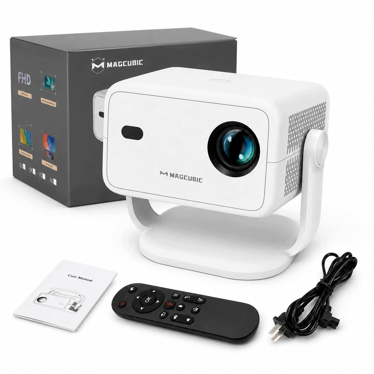 PROJECTOR MAGCUBIC L018 4K 1080p ANDROID WiFi TV SPEAKER BT NETFLIX 2025 PL