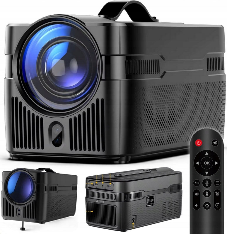 PROJECTOR Magcubic HY450C BLACK ANDROID 14 WIFI 6 4K FUUL HD LED Packaging status original