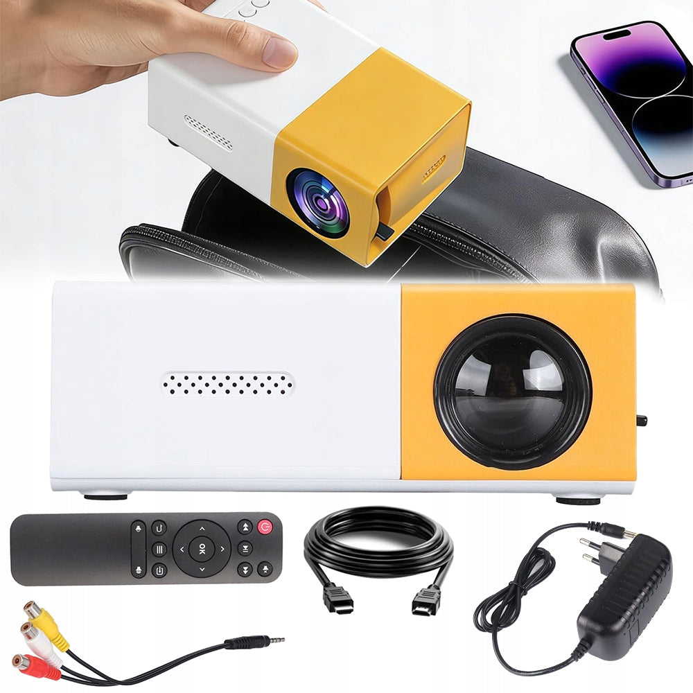 PROJECTOR Portable Home Theater MINI LED FULL HD USB FOR GAMING MOVIES Manufacturer code ICIWCHYWA