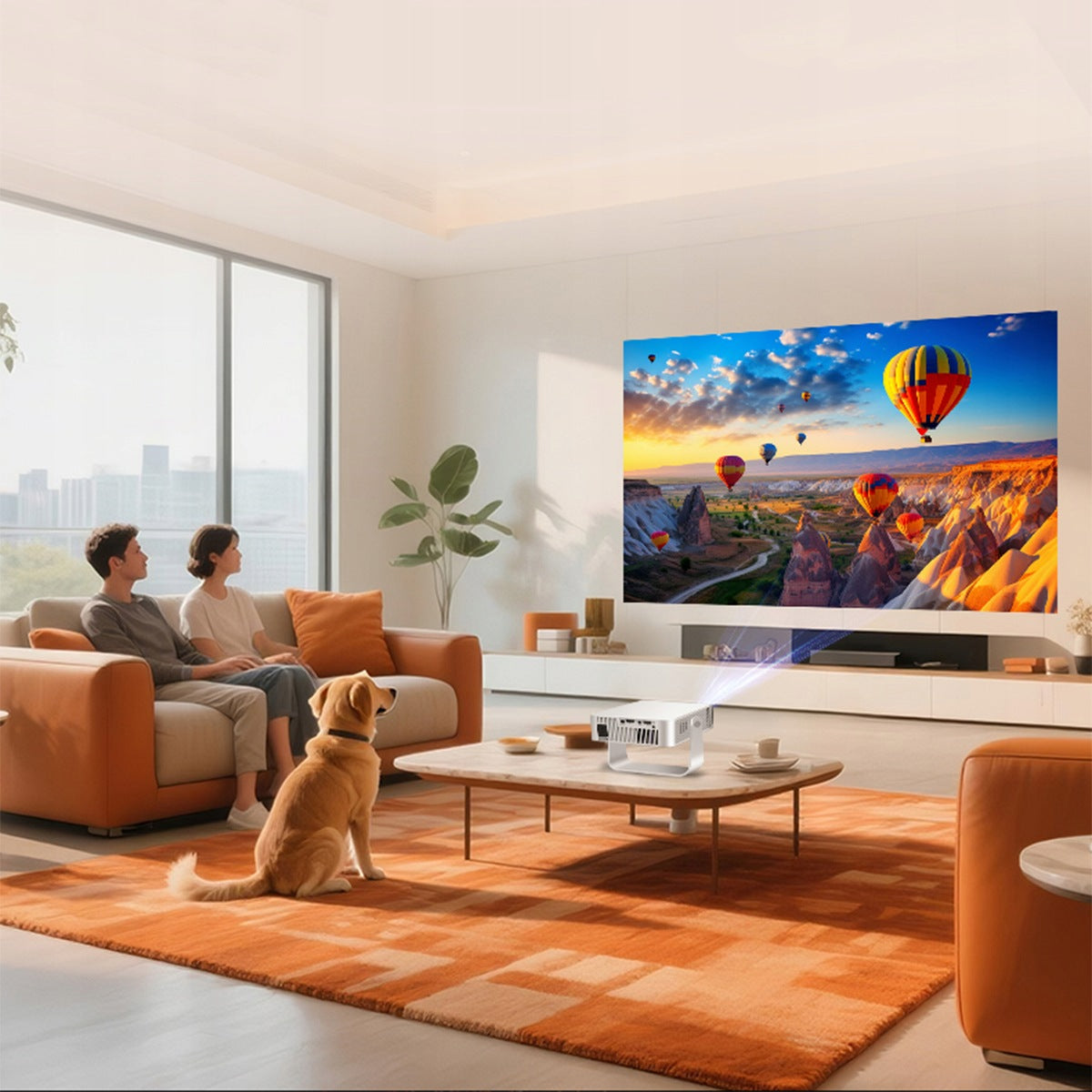 PROJECTOR SMART PROJECTOR 4K WIFI BLUETOOTH 720P FULL HD ANDROID 13 Brand no brand