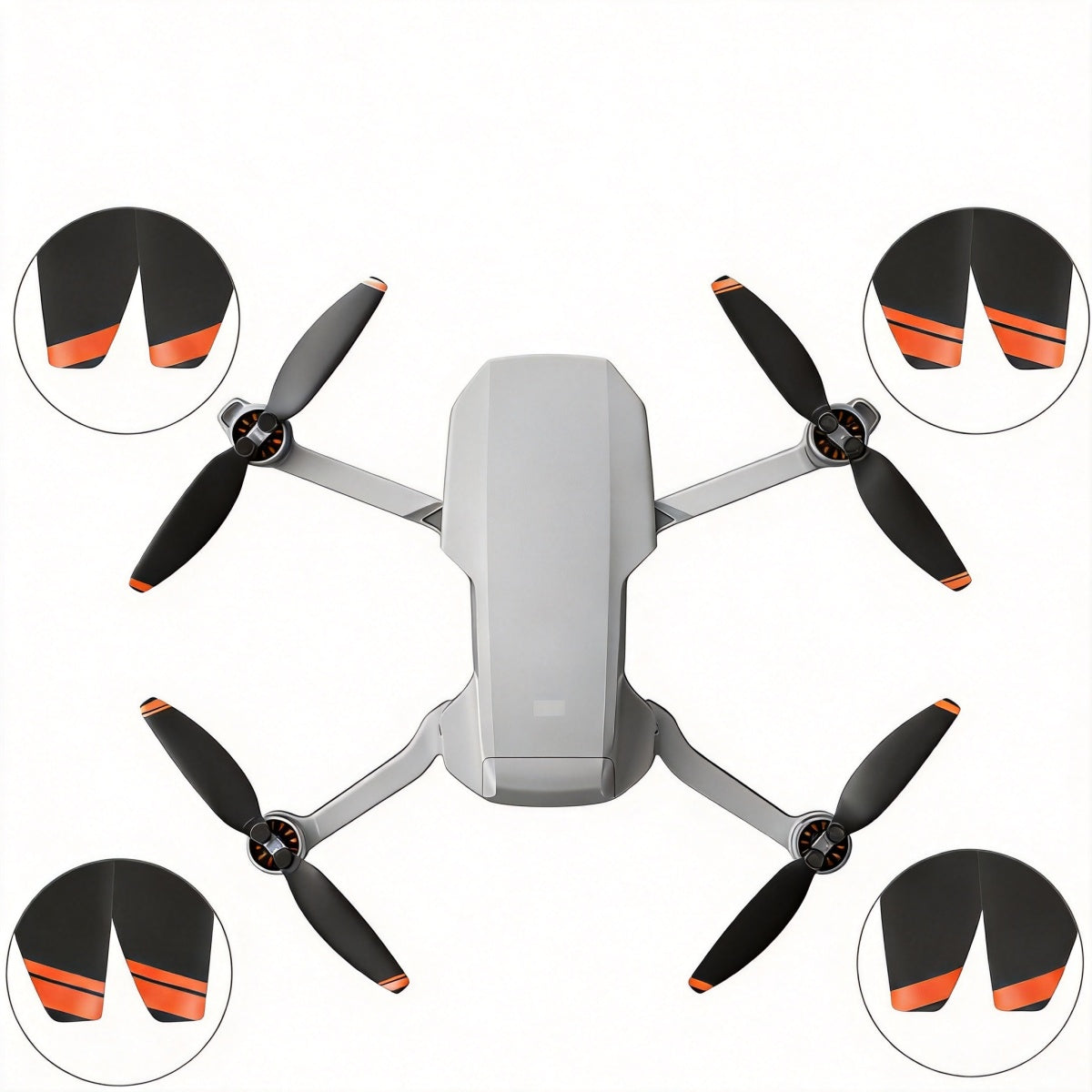 PROPELLERS FOR DRONE DJI (MAVIC) MINI 2 / SE / 2 SE - 2X SET OF 16 PIECES Packaging status original