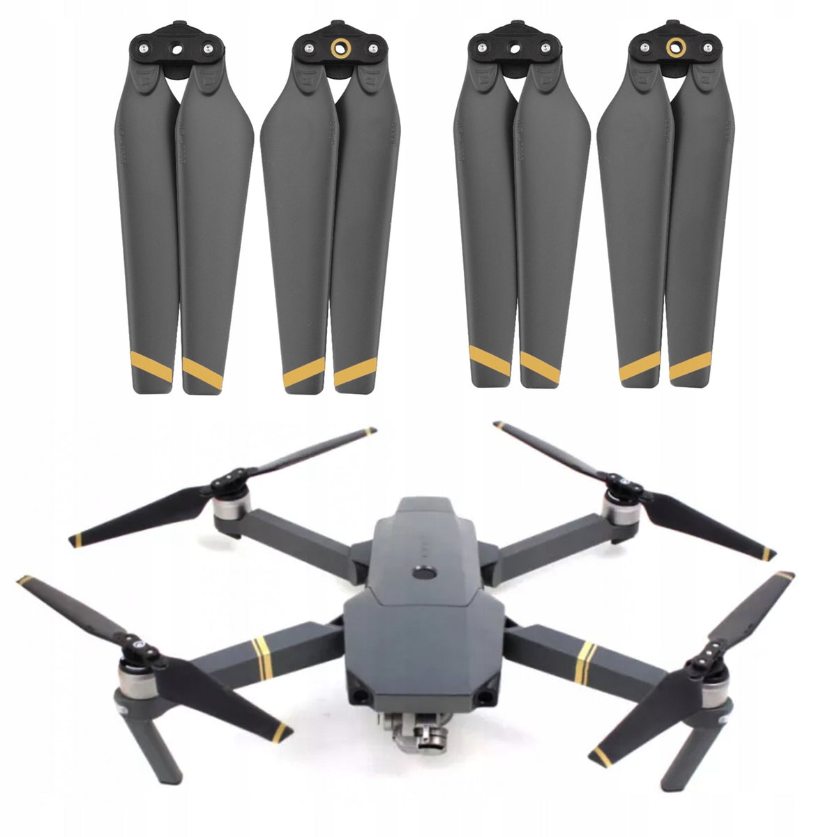 PROPELLERS FOR DRONE DJI MAVIC PRO 8330 F GOLD 4 PCS