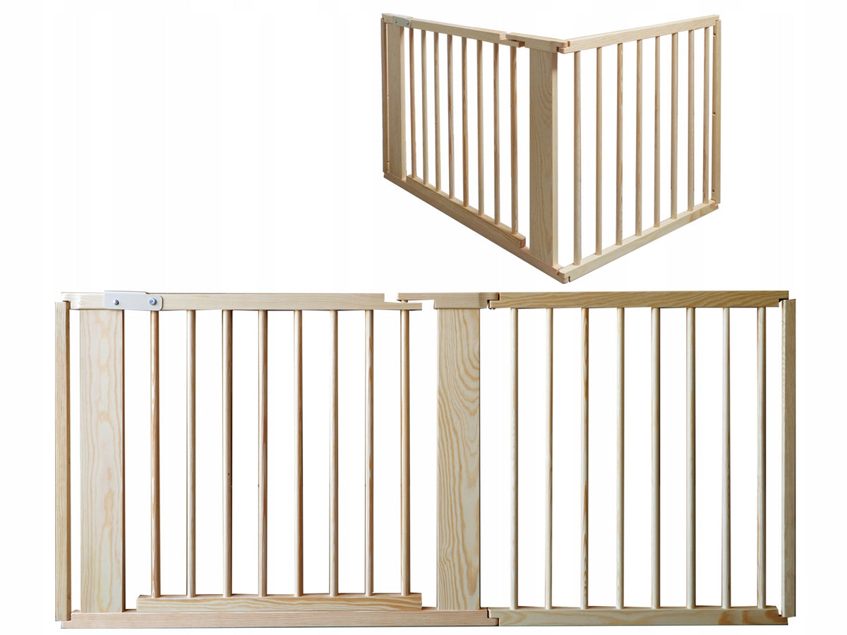 PROTECTIVE GATE BARRIER SECURING DOORS STAIRS FIREPLACE UP TO 155 cm Color transparent