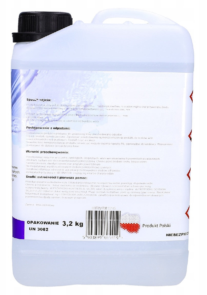 PROTECTIVE LIQUID FOR WINTERING THE POOL PREPARATION FOR WINTERING THE WATER IN THE POOL Brand no brand