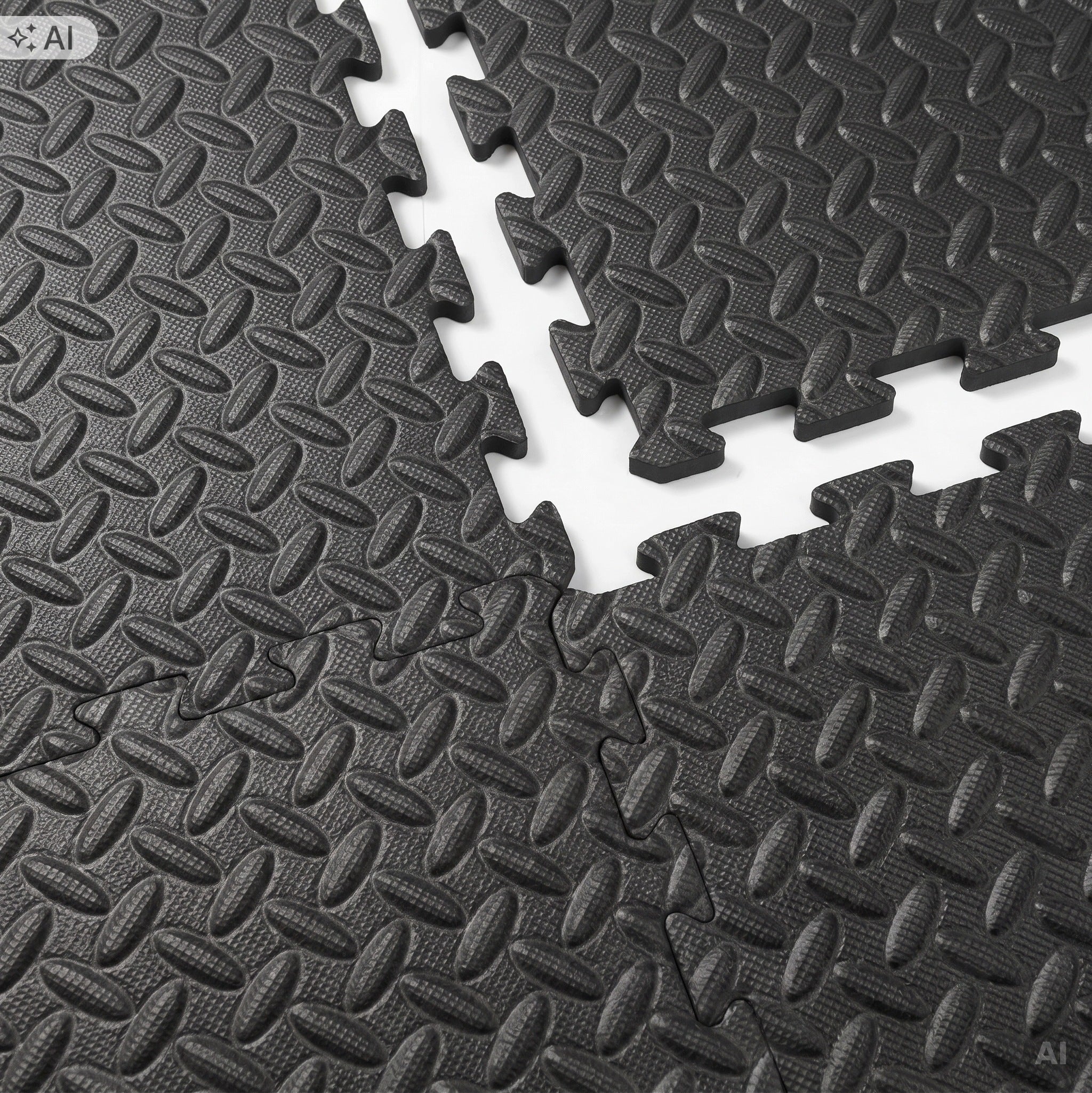 PROTECTIVE MAT FOAM FOR GYM FITNESS PUZZLE 30x30x1cm 24pcs Brand no brand