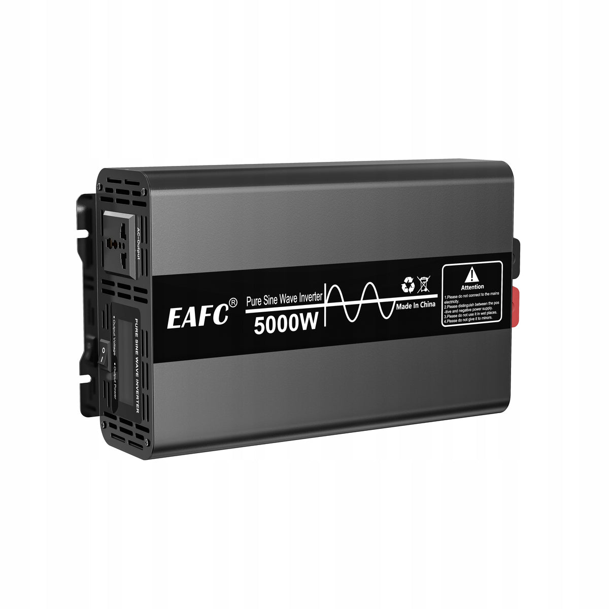 PRZETWORNICA SAMOCHODOWA 12V na 230V 5000W CZYSTA SINUSOIDA Packaging status original