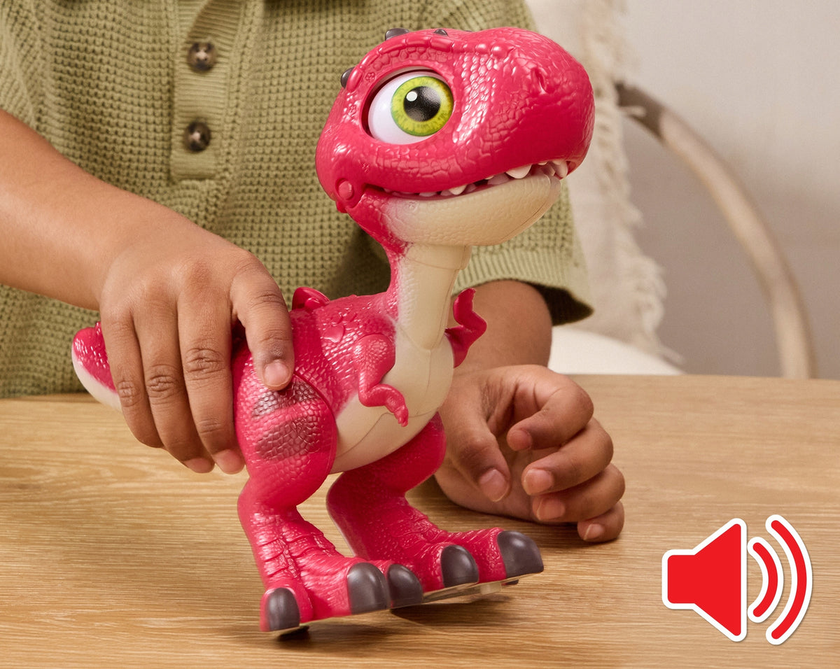 PSI PATROL DINO FILM INTERACTIVE RHUBARB FIGURINE 17 CM + MARSHALL AND AKC Packaging status original