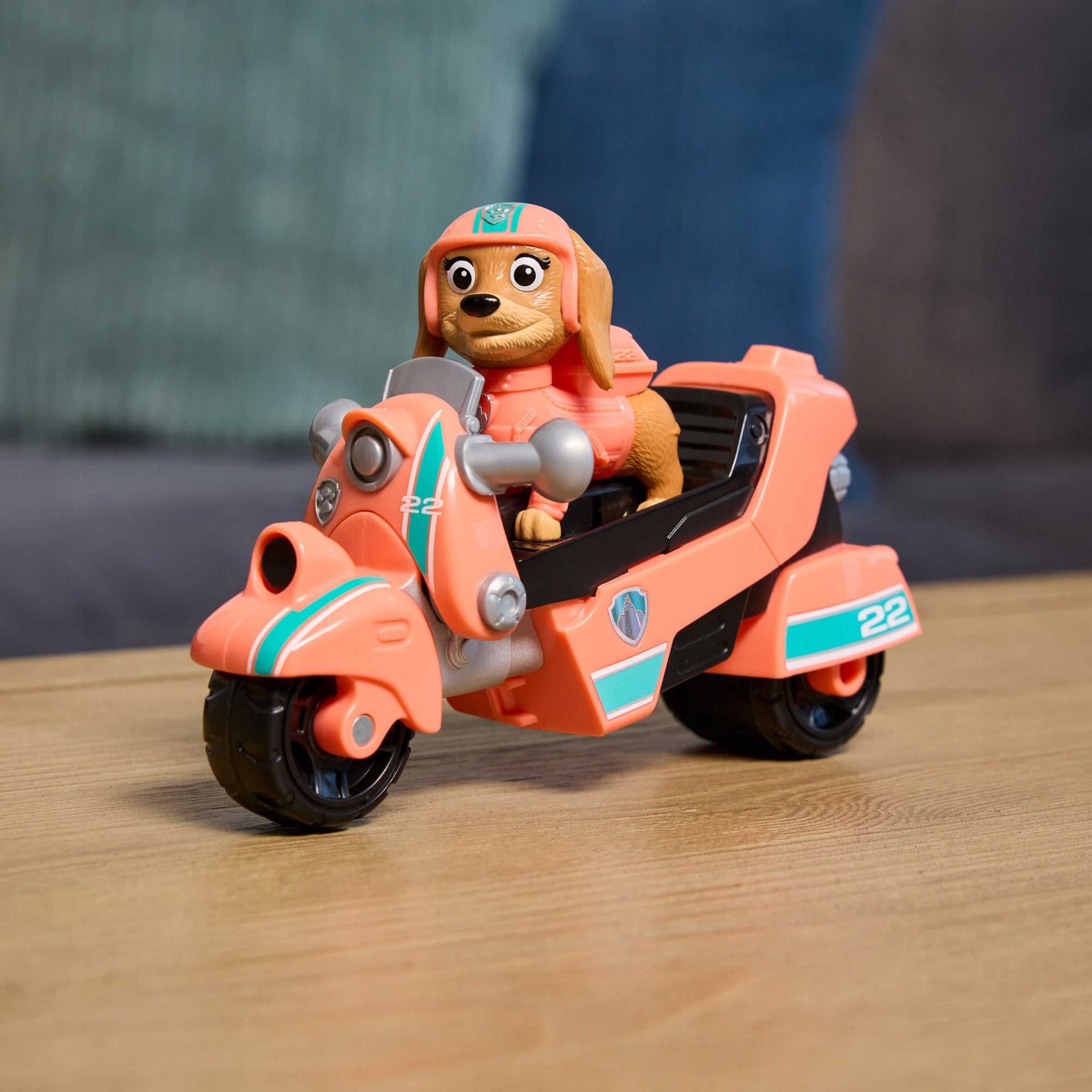PSI PATROL LIBERTY VEHICLE SCOOTER MOTORCYCLE RESCUE + FIGURINE Packaging status original