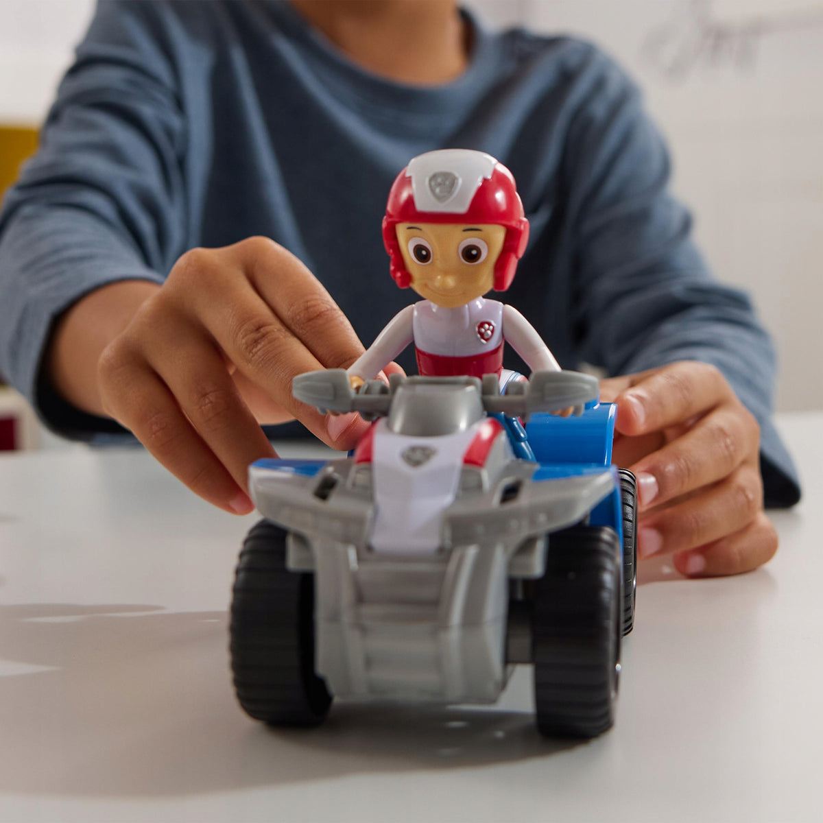 PSI PATROL RYDER QUAD ATV RESCUE VEHICLE + MOVABLE FIGURINE SET ECO Manufacturer code 20063724