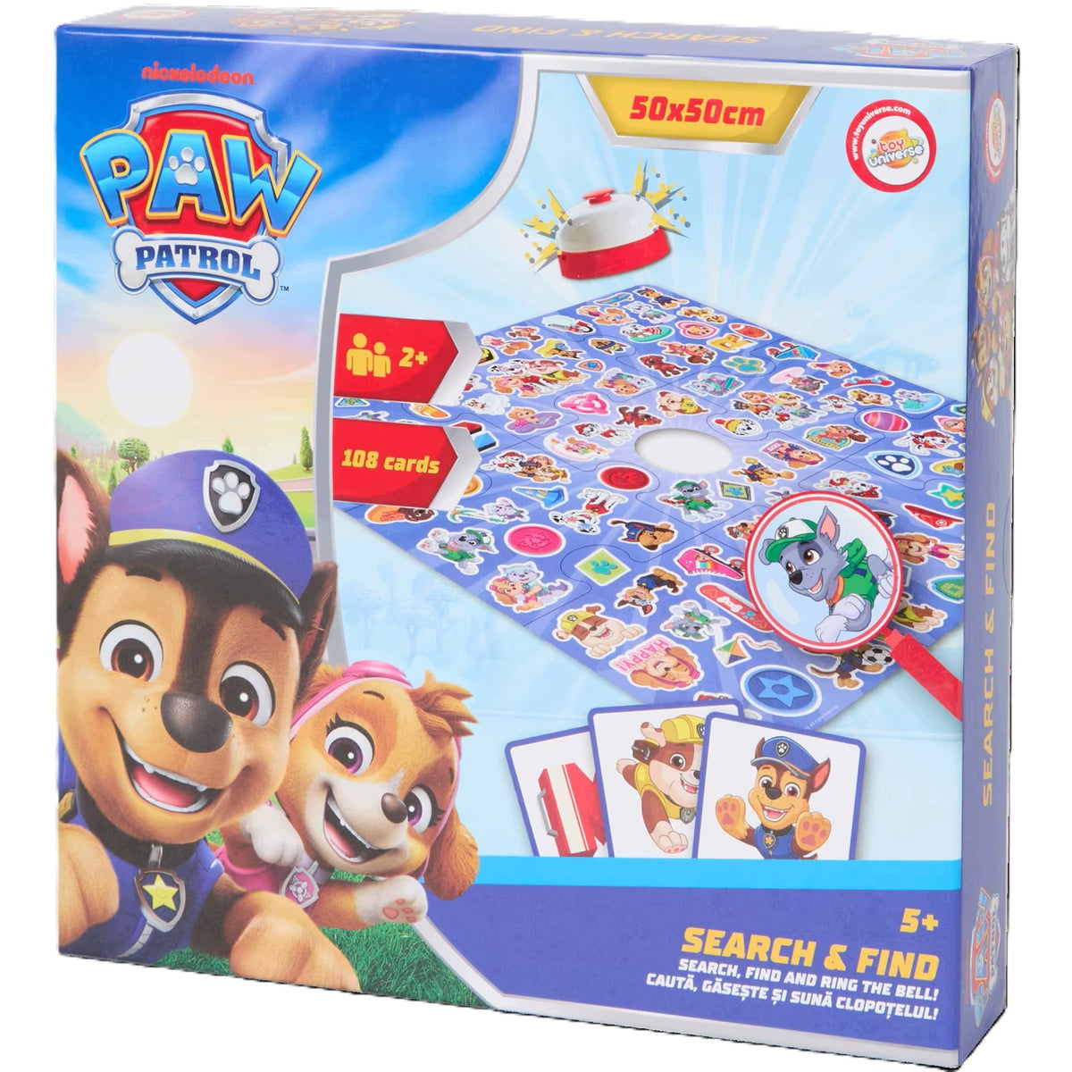 PSI PATROL- The game "Search and find" with the bell SEARCH AND FIND