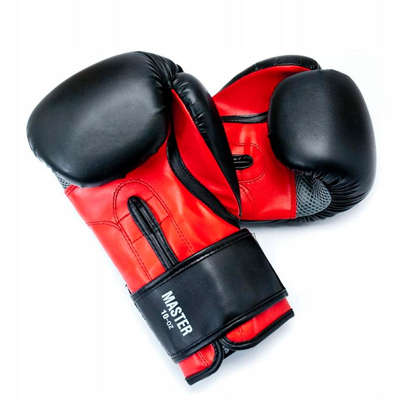 PU BOXING GLOVES 10oz BLACK TRAINING SPARRING ALLRIGHT MASTER Manufacturer code SW02051