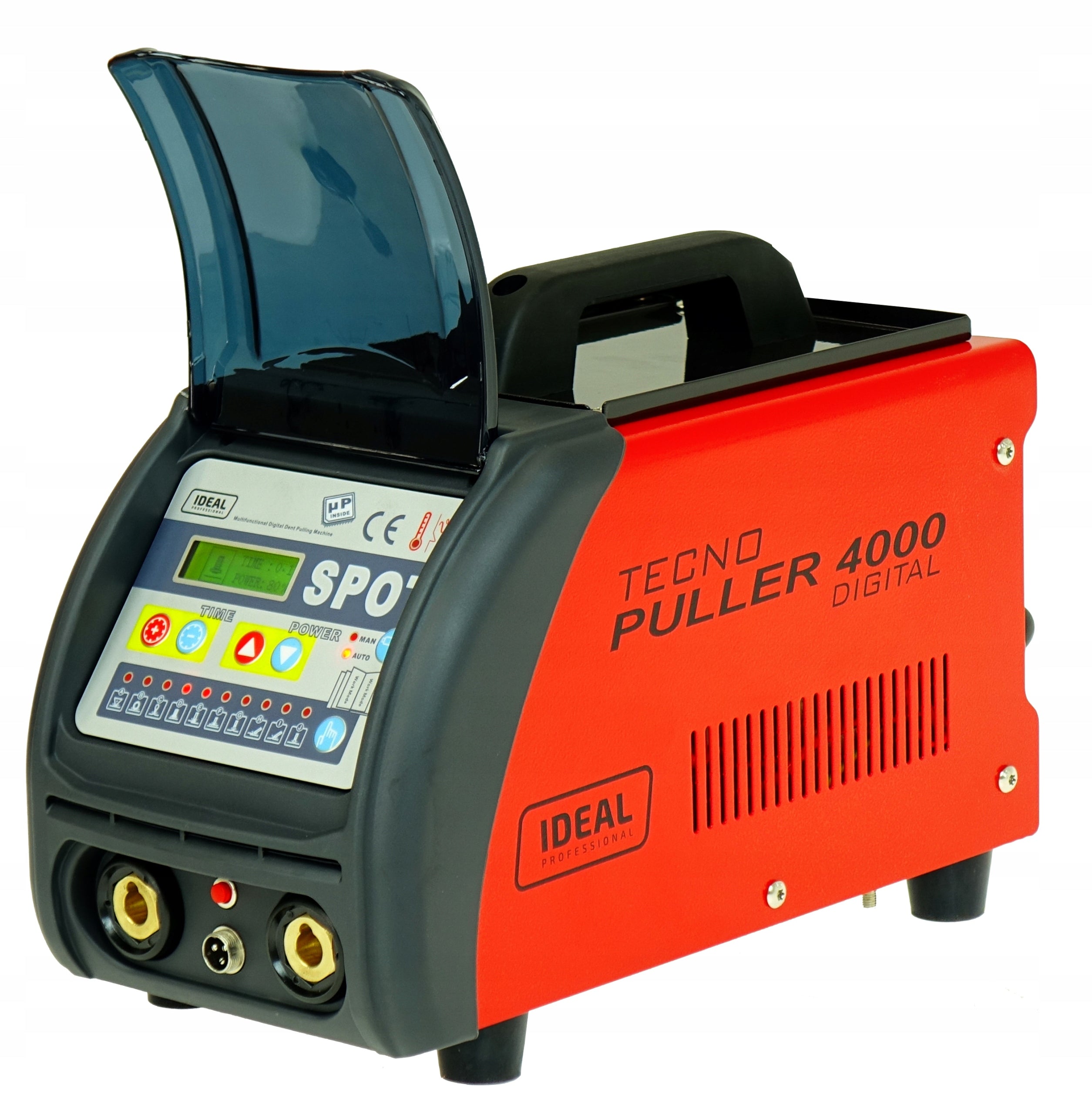 PULLER sheet metal spotter for removing dents. 230V SHEET METAL WELDING MACHINE. Batteries included no