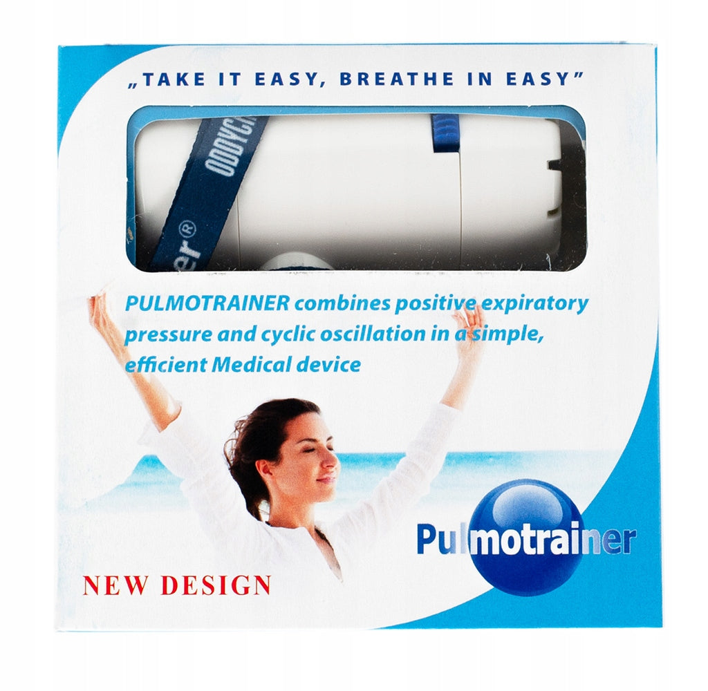 PULMOTRAINER - FLUTTER -REMOVES SECRETION FROM THE LUNGS Packaging status original