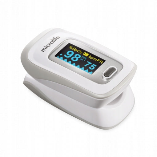 PULSE OXIMETER MICROLIFE OXY FINGER PULSE MONITOR SATURATION BLOOD OXYGENATION Color white