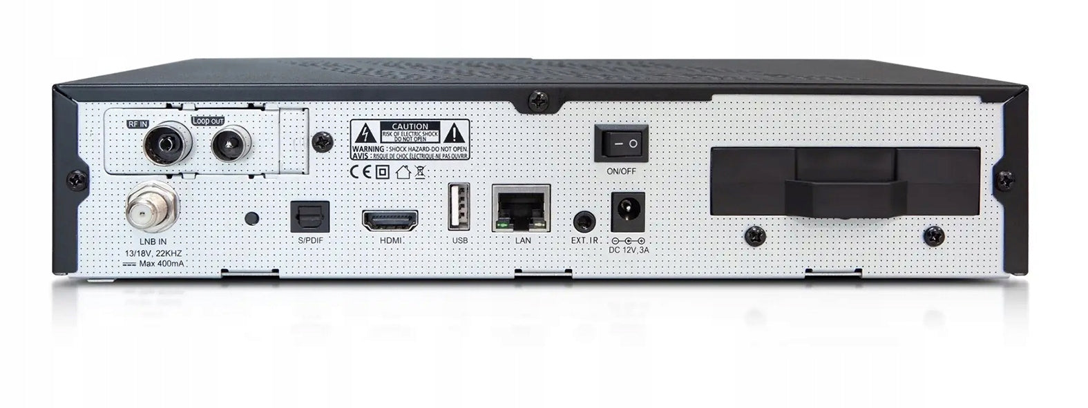 PULSe 4K Combo DVB-S2X/DVB-T/C 2CI+ E2 LINUX OpenATV 7.6 OSCAM CCCAM Brand AB-COM