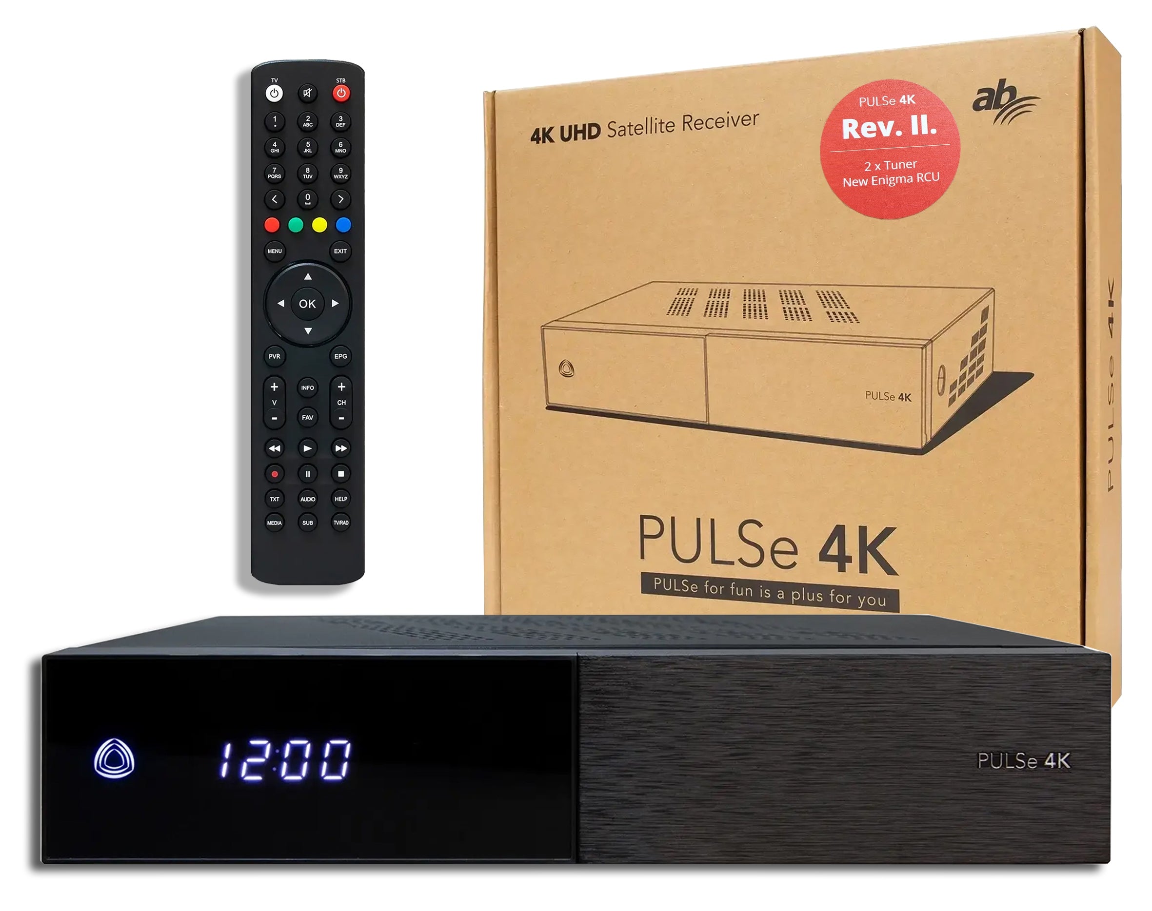 PULSe 4K Combo DVB-S2X/DVB-T/C 2CI+ E2 LINUX OpenATV 7.6 OSCAM CCCAM