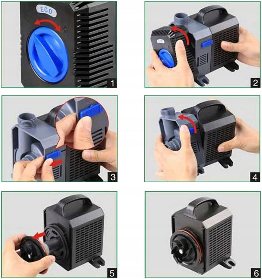 PUMP FOR POND WATER FOUNTAIN AQUARIUM ECO CTP-2800 3000 l/h 10W Additional information water filtration