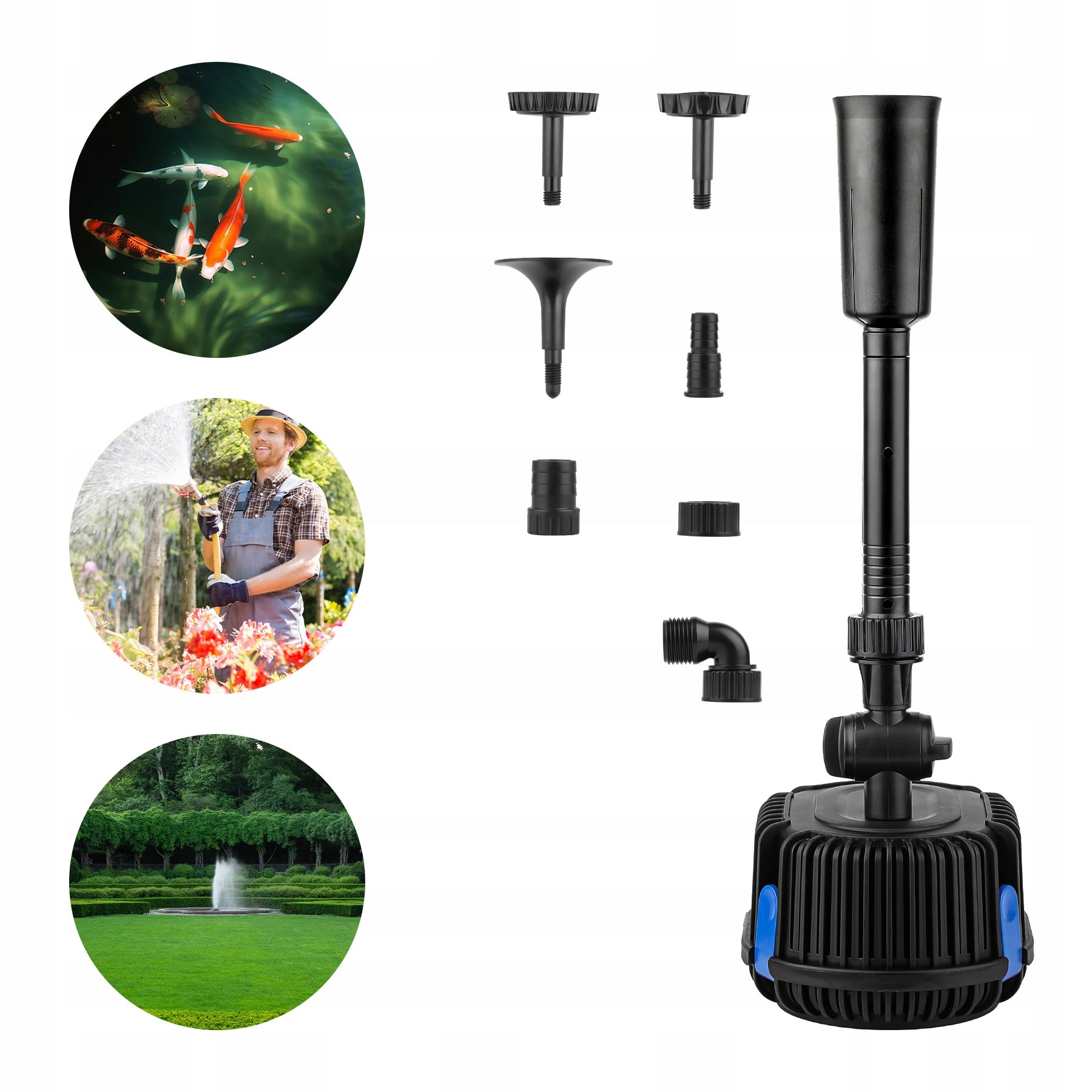 PUMP FOR POND WATER FOUNTAIN CASCADE 1500 l/h 25W
