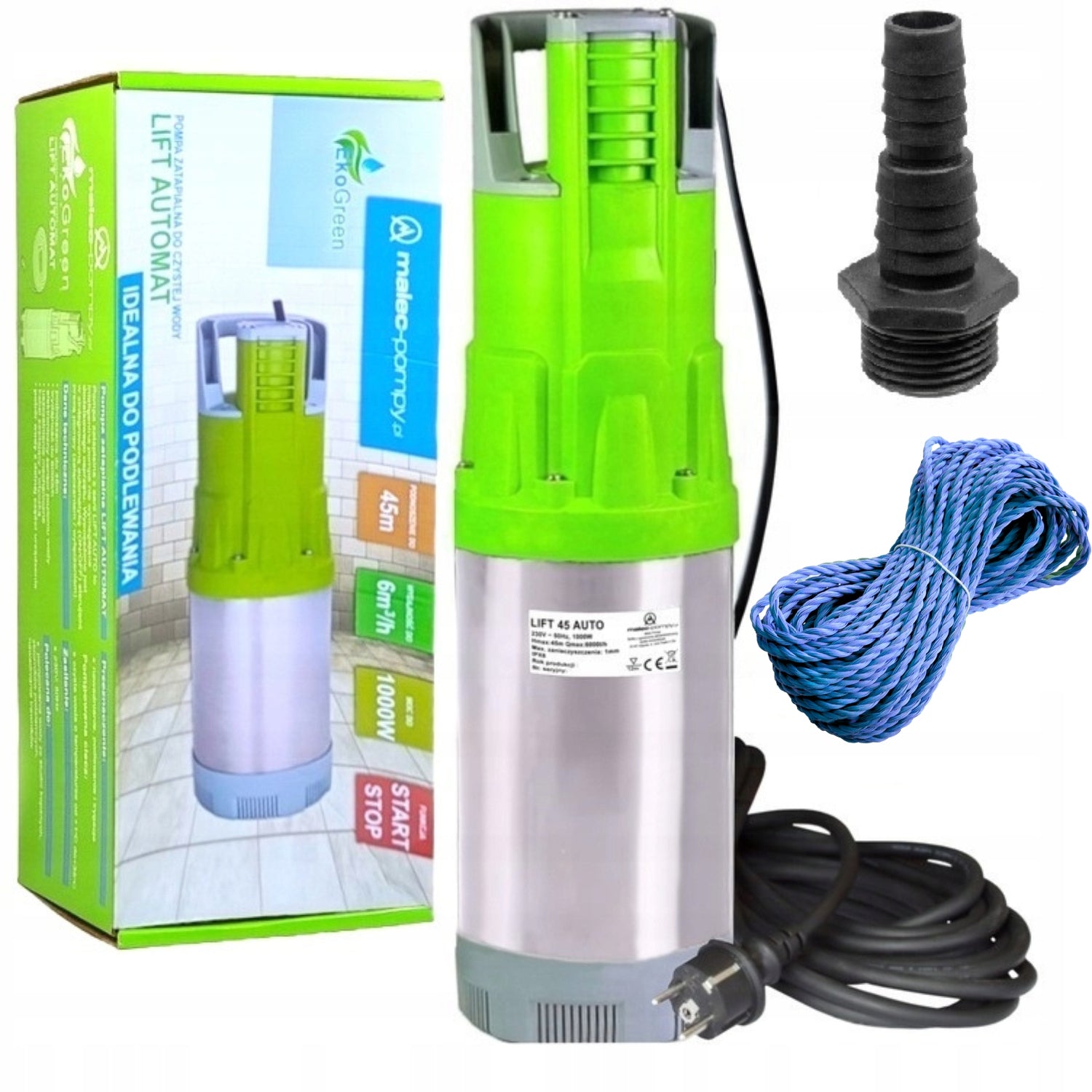 PUMP MULTI AUTO FOR RAINWATER LIFT 45 100L/MIN AUTOMATIC +LINK FREEBIE!
