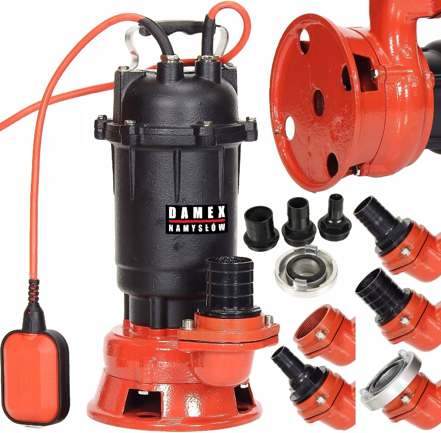 PUMP P3000+ FOR DIRTY WATER SEWAGE SEPTIC TANK CAST IRON TURBINE SHREDDER