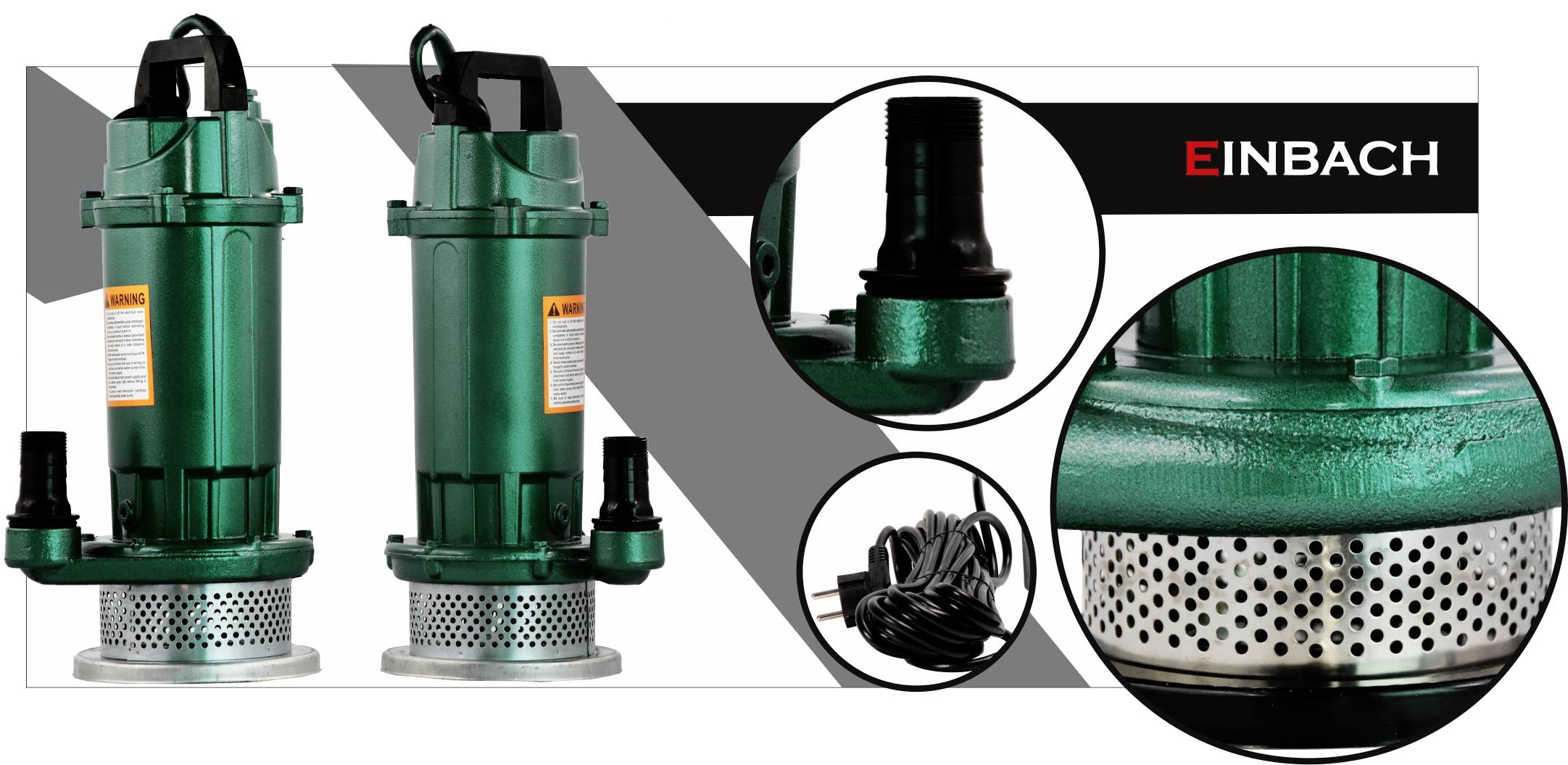 PUMP WITH FLOAT FOR SEPTIC TANK DIRTY WATER CLEAN SIEVE EFFICIENT STRONG SEPTIC TANK Maximum pump output 9000 l/h