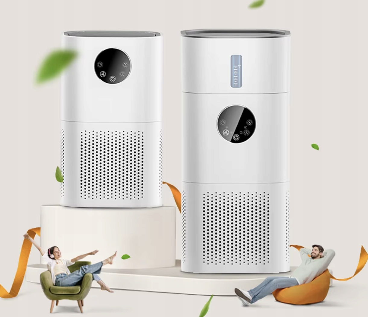 PURIFIER HUMIDIFIER 2IN1 HEPA FILTER POWERFUL EFFICIENT Power 24 W