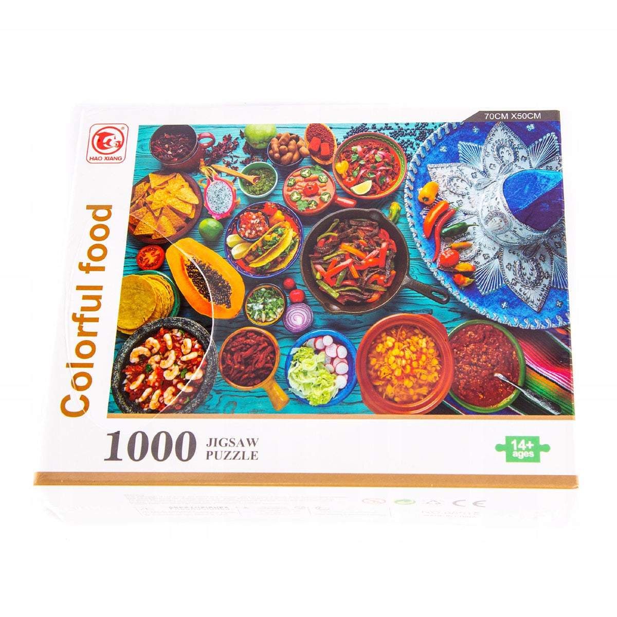 PUZZLE 1000el. Gastronomic puzzle FOOD Brand Midex